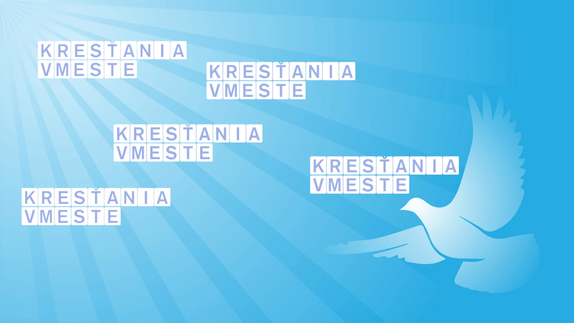 Novinky KRESŤANIA V MESTE